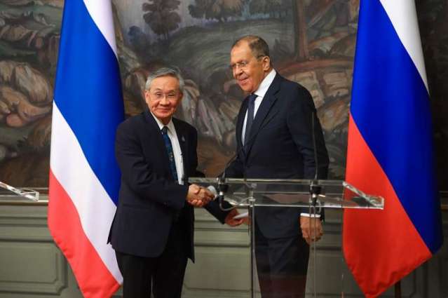Lavrov Holds Meeting With Thai Foreign Minister in Phnom Penh