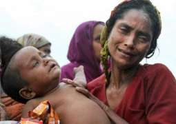 جثث عاریة من أقلیة الروھینغا المسلمة بعد اعتقالھم من قبل الشرطة فی میانمار