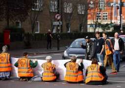 Just Stop Oil Activists Block Roads in London Amid Snow-Hindered Traffic - Reports