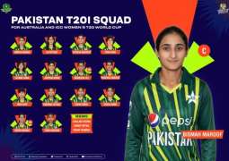 Diana Baig returns to the side for Australia series and ICC Women's T20 World Cup