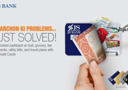 JS Bank solves problems as Pakistan’s first bank to offer INSTANT cashback on Credit Cards