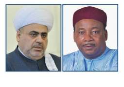 Former President of Niger, Grand Mufti of the Caucasus join Muslim Council of Elders in 2022