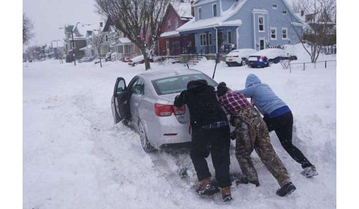 Driving Ban Continues in Buffalo, New York After Severe Winter Storm - Official