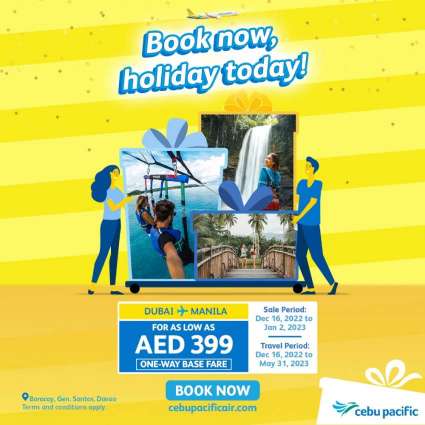 Cebu Pacific celebrates flying nearly 200,000 passengers between Dubai and Manila with AED399 seat sale