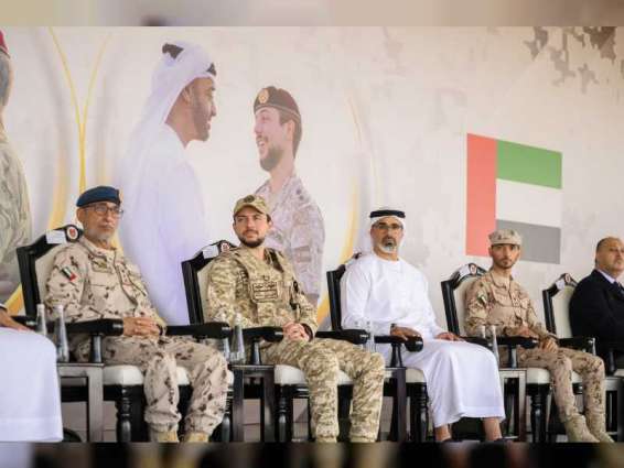 Khaled bin Mohamed bin Zayed, Jordanian Crown Prince witness joint military exercise