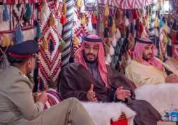 رئیس أرکان الجیش الجنرال عاصم منیر یجتمع بولي العھد السعودي فی المخیم الشتوي