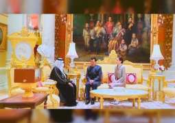 ملك تايلاند يستقبل سفير دولة الإمارات بمناسبة انتهاء فترة عمله
