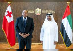 Ahmed Al Sayegh discusses strengthening bilateral relations with Prime Minister of Tonga