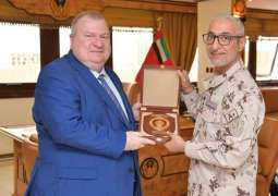 Chief of Staff of UAE Armed Forces receives French General Delegate for Armaments