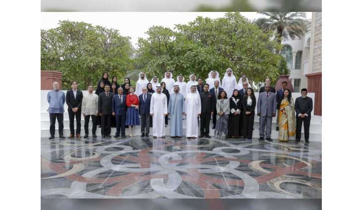 Mohammed bin Rashid receives winners of 3rd Mohammed bin Rashid Al Maktoum Global Water Awards