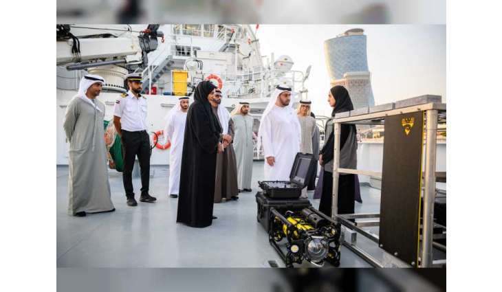 Hamdan bin Zayed inaugurates EAD’s marine research vessel, ‘Jaywun’