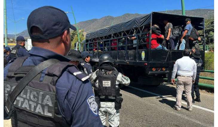 Mexican Authorities Found Over 250 Migrants in Trailer Near Southern Border