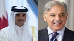 رئیس الوزراء شھباز شریف یتلقی رسالة خطیة من أمیر دولة قطر