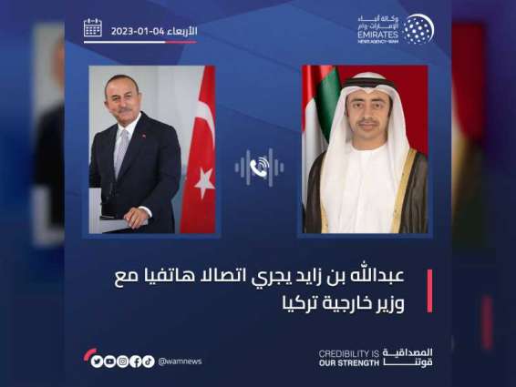 Phone call between Sheikh Abdullah bin Zayed and Mevlüt Çavuşoğlu