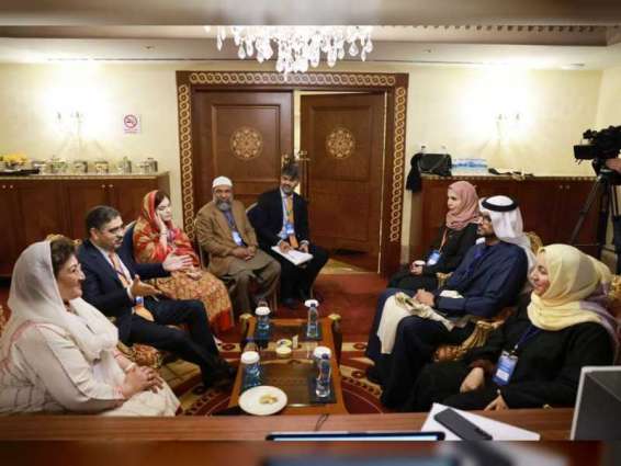 وفد الشعبة البرلمانية الإماراتية يبحث مع مجلس الشيوخ الباكستاني سبل تعزيز العلاقات البرلمانية