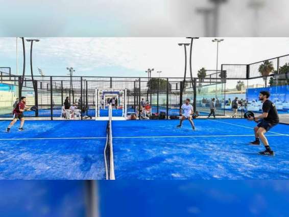 Commander-in-Chief of Sharjah Police attends Padel Tennis Championship at Police Club