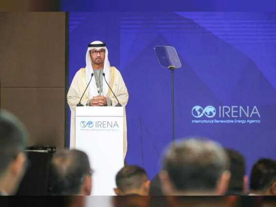 Sultan Al Jaber reaffirms UAE’s full support in advancing IRENA’s mission