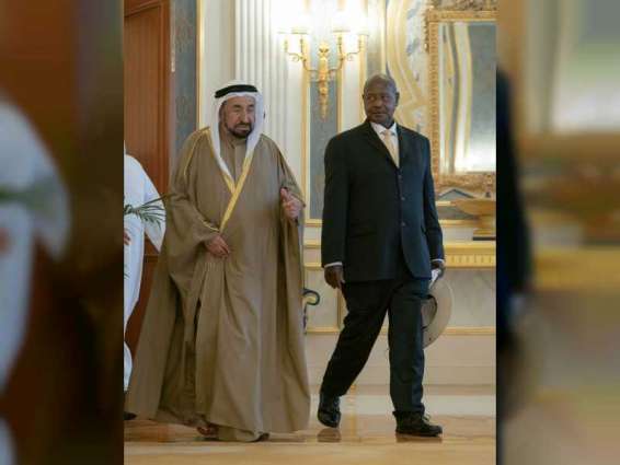 Sharjah Ruler receives President of Uganda