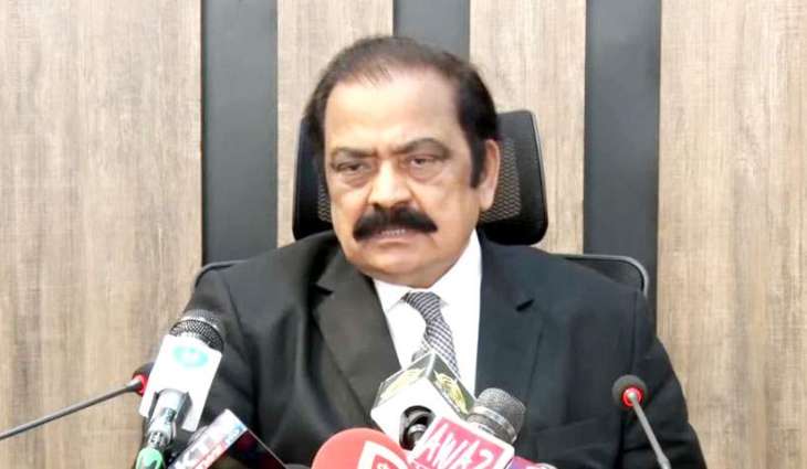 PTI always plays politics of chaos in country: Sanaullah