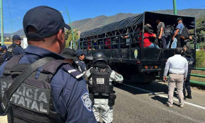 Mexican Authorities Found Over 250 Migrants in Trailer Near Southern Border