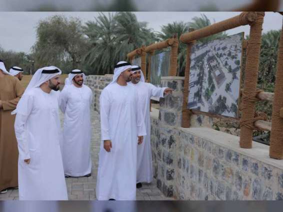 Theyab bin Mohamed bin Zayed visits the ‘Qidfa Development’ in Fujairah