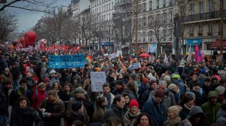 Workers of France's TotalEnergies Protesting Against Pension Reform - Reports