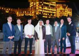 سعود بن صقر يشهد حفل إطلاق "بطولة رأس الخيمة للجولف"