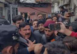 Sheikh Rashid brought to court after late night arrest