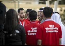 UAE President receives ACTVET delegation including Emirate Skills medal winners