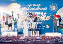 أبطال الإمارات يحصدون العديد من المراكز الأولى في البطولة الدولية الدراجات المائية