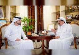Ajman Ruler receives delegation from Dubai Islamic Bank