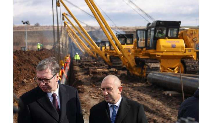 Serbian, Bulgarian Presidents Open Construction of Gas Pipeline to Diversify Supplies