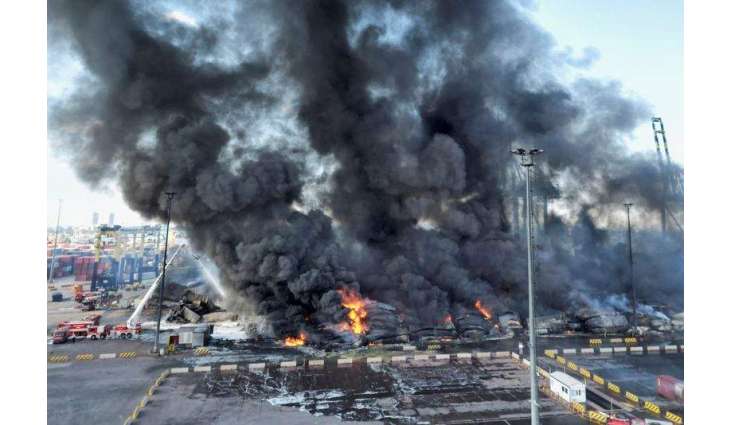 Fire in Iskenderun Port Completely Extinguished - Istanbul Mayor