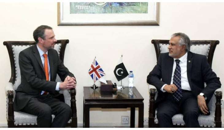 Finance Minister lauds goodwill, cooperation extended by British Acting HC