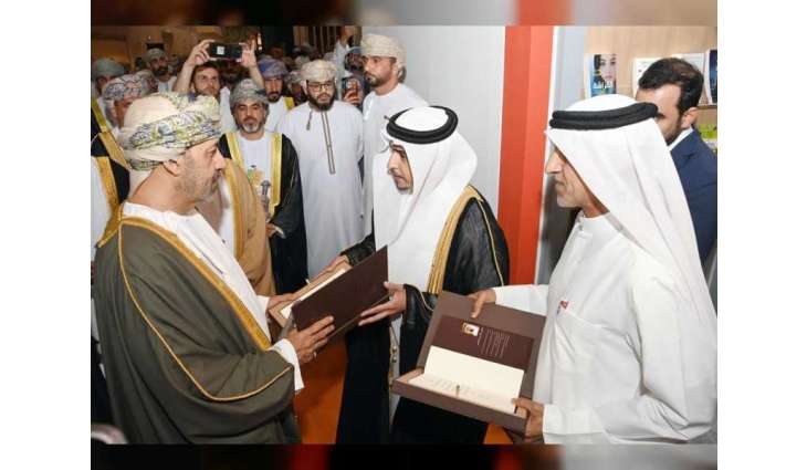 Ruler of Sharjah gifts latest historical works to Sultan of Oman