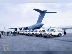 الإمارات تهدي سوريا 10 سيارات إسعاف مجهزة