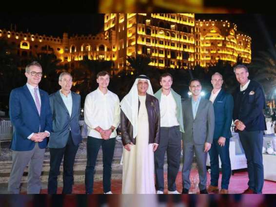 سعود بن صقر يشهد حفل إطلاق "بطولة رأس الخيمة للجولف"
