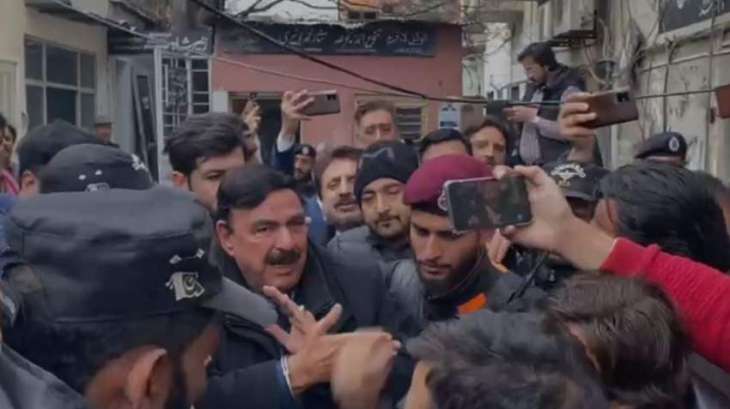 Sheikh Rashid brought to court after late night arrest