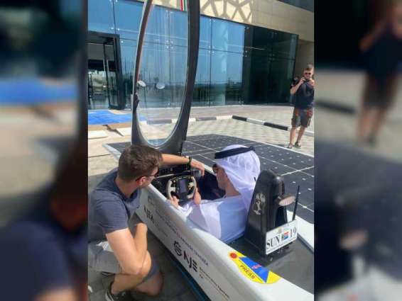 Sharjah Innovation Park brings 'Megalux' solar racing car to Sharjah