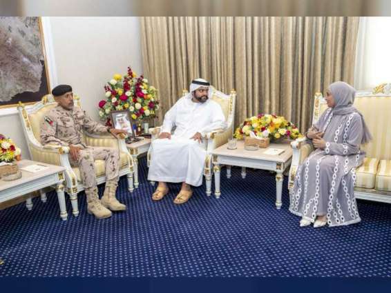 Fujairah CP receives Ahmed bin Tahnoon, Ohood Al Roumi