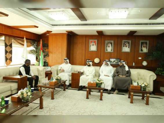 Ajman Chamber, Indian Consulate in Dubai discuss economic, investment cooperation