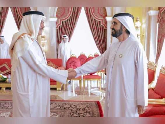 Mohammed bin Rashid meets with Speaker of Bahrain’s Council of Representatives