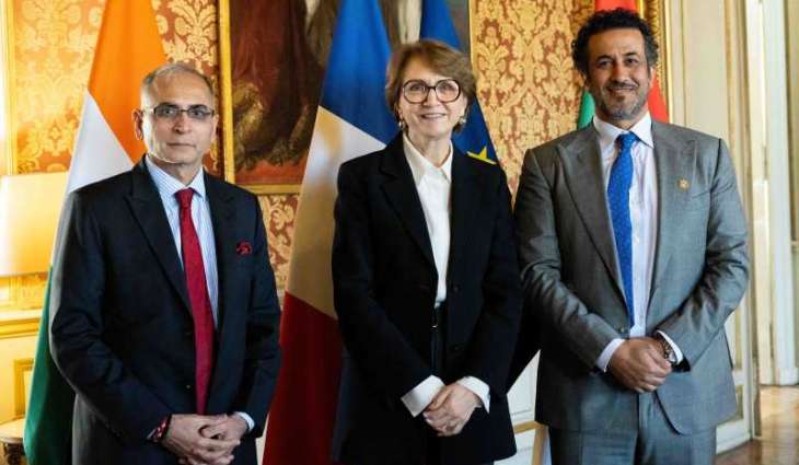 MoFAIC delegation visits Paris to discuss trilateral cooperation with France, India