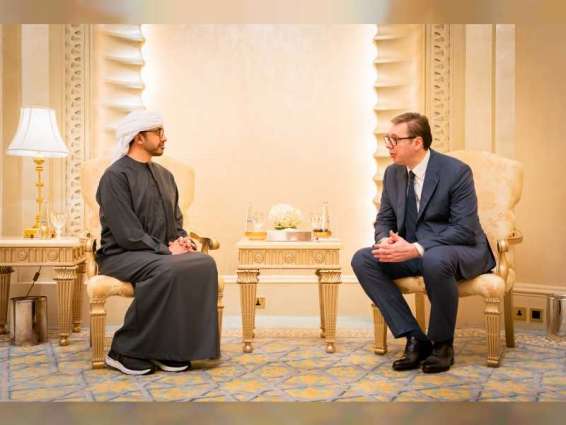Abdullah bin Zayed meets President of Serbia in Abu Dhabi