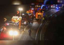 26 قتيلا و 85 مصابا في حادث تصادم قطارين باليونان
