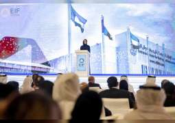 منصور بن زايد يشهد إطلاق استراتيجية معهد "الإمارات المالي" وهويته الجديدة