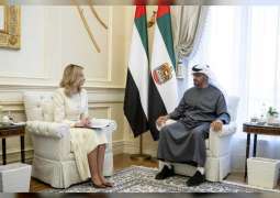 UAE President receives Olena Zelenska; directs $4 million of humanitarian aid to children in Ukraine