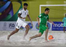 منتخب الشاطئية يفوز على أوزبكستان في أولى مبارياته بكأس آسيا