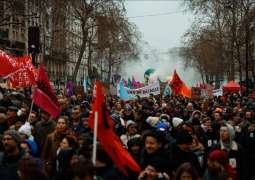French Citizens Continue to Protest Against Pension Reform Across Country - Reports