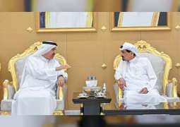 حاكم عجمان يستقبل رئيس و أعضاء المجلس الوطني الاتحادي و جموع المهنئين بشهر رمضان